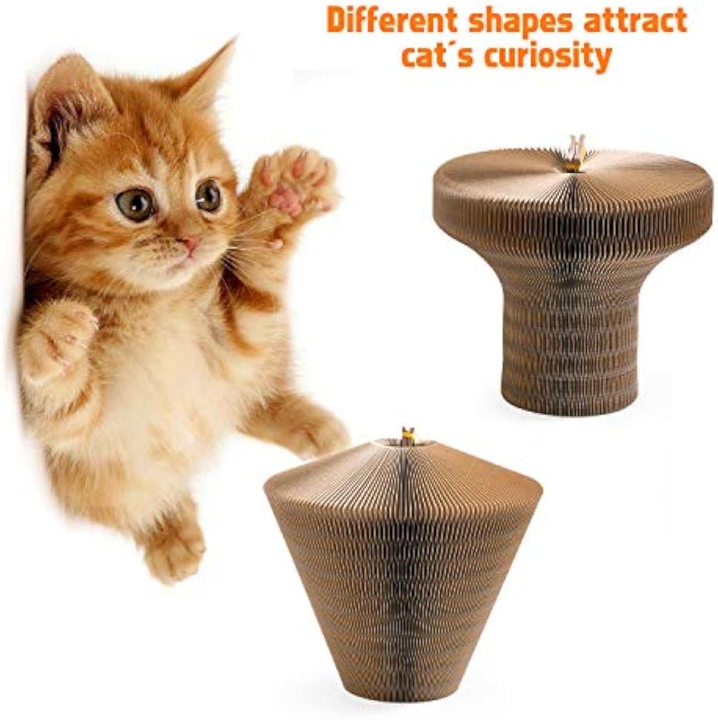 Round Cat Scratcher Lounge Bed