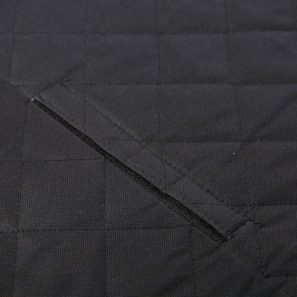 Dog Car Seat Cover Hammock with Mesh & Zipper