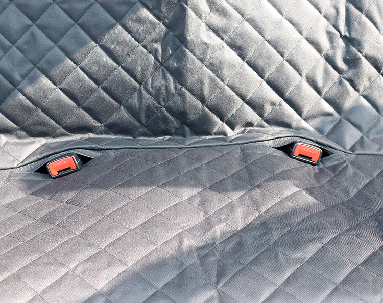 Dog Car Seat Cover Hammock with Mesh & Zipper