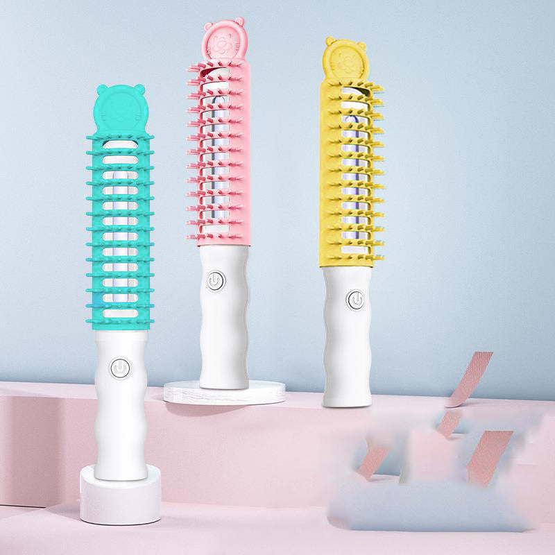 Ozone Pet Grooming Brush with Deodorizing & Shedding Control