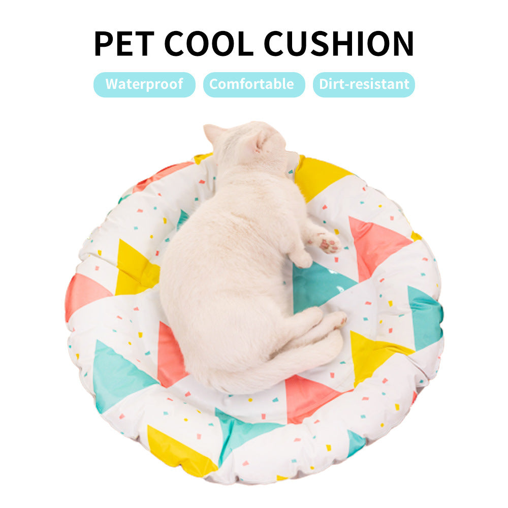 Pet nest gel ice silk mat cooling mat pet