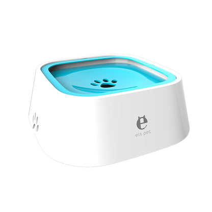 Portable Dog Bowl Pet Floating Bowl Splash-proof