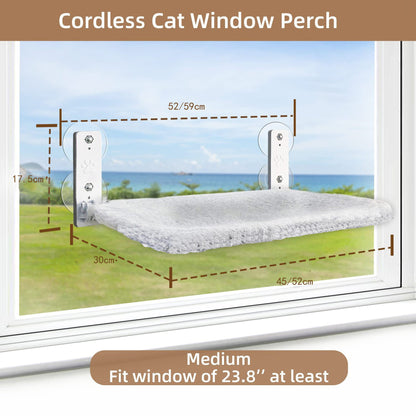 Cordless Cat Window Hammock