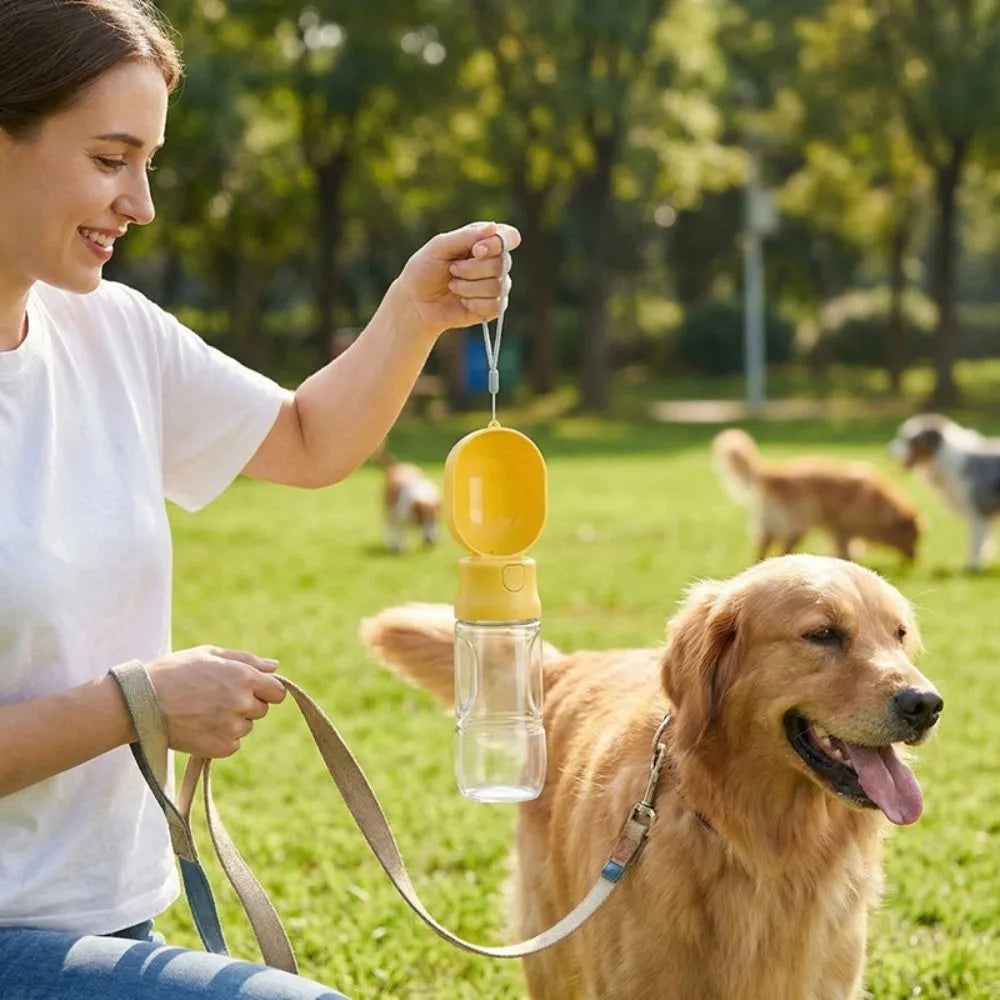 Leak-Proof Dog Water Bottle with Filter