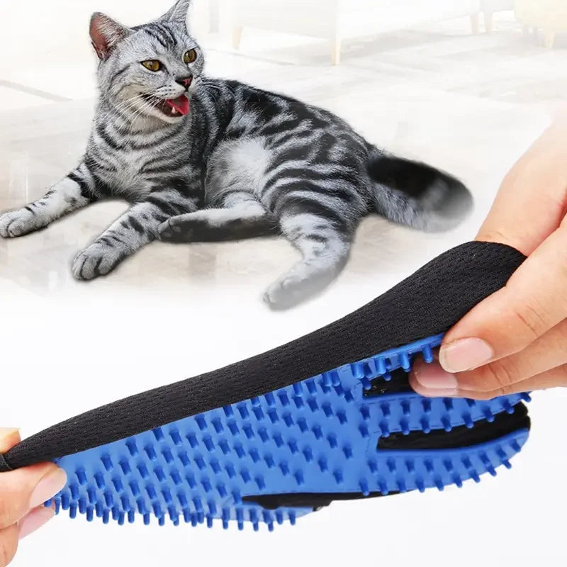 Pet Hair Removal Gloves Comb for Dog Grooming Cats and Dog Massage Bathing Cleaning and Beauty Products Gloves to Bathe Dog Home