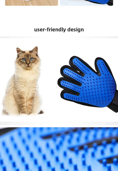Pet Hair Removal Gloves Comb for Dog Grooming Cats and Dog Massage Bathing Cleaning and Beauty Products Gloves to Bathe Dog Home