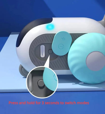 Remote Control Self-Moving Cat Toy Car – USB Rechargeable Interactive Pet Toy