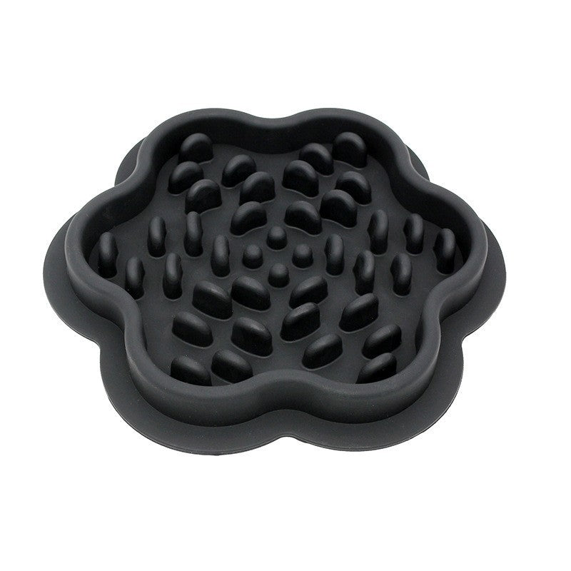 Pet Silicone Slow-feeding Bowl, Non-slip Dog Bowl, Cat Bowl, Pet Supplies