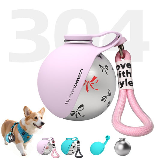 Portable Pet Water Bottle with Bowl for Dogs